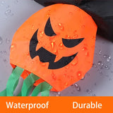 elvesmall 5pcs LED Halloween Pumpkin Outdoor Light Battery Power Horror Grimace Glowing Party Props Halloween Decoration