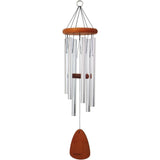 elvesmall Wind Chime Garden Room Decoration 30-inch Redwood Wind Chime in Bronze By Wind River for Patio Backyard Home Decorations Macrame