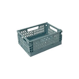 elvesmall Plastic Foldable Storage Crate Folding Box Basket Stackable Cute Makeup Jewellery Toys Boxes for Storage Box Organizer Portable