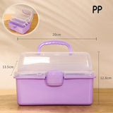 elvesmall Multi-layer Hairpin Storage Box Cute Girls Jewellery Box Children's Hair Accessories Storage Box Toy Storage Box 악세사리 보관함