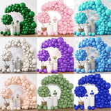 elvesmall 26 Colors Balloon Arch Kit, Black, White, Green, Blue, Yellow, Red Latex Party Balloon Wreath, Party Supplies