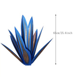 elvesmall  Tequila Rustic Sculpture, Diy Metal Agave Plant, Garden Yard Art Decoration Statue Home Decor, Garden Figurines, Yard Stakes