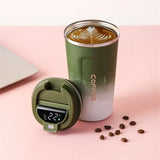 elvesmall  -  510/380ml Smart Thermos Bottle LED Temperature Display Thermal Mug Coffee Cups Portable Vacuum Flasks Travel Insulated Tumbler