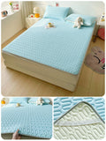 elvesmall   Latex mattress Summer mat Dust mat Air-conditioned mattress bedding set girl bedroom 120 150