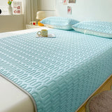 elvesmall   Latex mattress Summer mat Dust mat Air-conditioned mattress bedding set girl bedroom 120 150