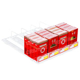 elvesmall  Supermarket Automatic Smoke Pusher Plastic Cigarette Display Shelf Standing Storage Organizer for Tobacco Stores Pushing Holder