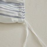 elvesmall New Furball Queen Duvet Cover Set High-end Striped Cut Flowers Bedding Set King Size with Tassels Quilt Cover and Pillowcases