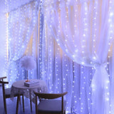 elvesmall  Christmas Lights Curtain Garland Merry Christmas Decorations For Home Christmas Ornaments Xmas Gifts Navidad New Year Decor