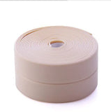 elvesmall Caulk Strip Self-Adhesive Sealing Tape Anti-Mildew Waterproof Edge Protector For Bath Shower Floor Kitchen Sink Stove