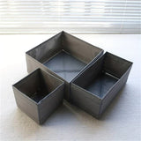 elvesmall Underwear Organizers Of Cabinets And Drawers Wardrobe Clothes Bra Organizer For Underwear Socks Pants Home Foldable Storage Box