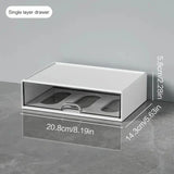 elvesmall Desktop Combination Drawer Storage Box Desk Organizer Reasonable Partition Office Accessories Pen Holder Organizers Stationery