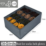 elvesmall Socks Underwear Organizer Storage Box Cabinet Drawer Organizer Socks Bra Underwear Organizer Wardrobe Clothes Storage Organizer