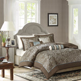 elvesmall  Whitman 6-Piece Duvet Cover Set Comfortable Luxurious Soft   All Season Comforter  Bedding