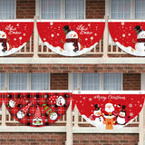 elvesmall Christmas Snowman Flag Banner Merry Christmas Decorations For Home  Xmas Party Ornament Navidad Natal Gifts New Year