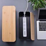 elvesmall Cable Storage Box Power Line Dustproof Case Charger Socket Organizer For Wire Plug Protection anti-electric Shock finishing Box