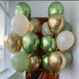 elvesmall 40inch Olive Green 0-9 Number Digital Helium Balloons Kids Adult 18 30 60th Birthday Party Decor Wedding Hawaiian Party Supplies