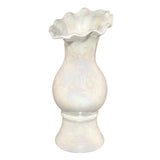 elvesmall  Ins Light Luxury Pearl White Nordic Simple Ceramic Dried Flower Vase Home Living Room Art Decoration Flower Arrangement