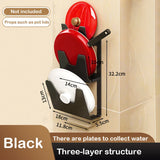 elvesmall  ORIO Pot Lid Rack Pan Cover Holder Cutting Board Pot Shelf Kitchen Storage Rack Wall Mounted Kitchen Accessories Organizer