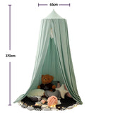 elvesmall Kids Mosquito Net Girl Princess Hanging Bed Canopy Baby Crib Curtain Home Decoration Living Corner Play   Reading Nook Decor