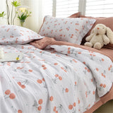 elvesmall Quilt Pillow Cover Set Quilt and Pillowcase Home Bedding Seersucker Summer Thin Quilt Air Condition Blanket Comforter Bed Cover