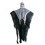 elvesmall Halloween Hanging Skull Ghost Ornament Haunted House Decoration Horror Props Halloween Party Home Indoor Outdoor Yard Bar Decor