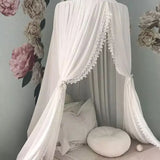 elvesmall Mosquito Net Crib For Baby Lace Shading Bed Canopy Kids Hanging Dome Curtain Toddler Princess Play Tent Children Room Decoration