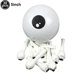 elvesmall Halloween Balloons Inflatable Ghost Tree Pumpkin Terror Blood Eyes Skeleton men Spider Halloween Foil Balloons Party Decorations