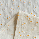 elvesmall Daisy Tassels Table Runner Event Party Supplies Fabric Flower Decorations for Holiday Wedding Birthday Christmas Cloth Decor