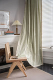 elvesmall Boho Curtains for Bedroom Living Room,Semi-Blackout French Country Linen Embroidery Vintage Chic Tassels Hollow Bohemian Curtain