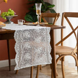 elvesmall Floral Table Path Vintage Lace Tablecover Lace Tablecloth Hotel Home Birthday Wedding Party Banquet Decor Supply Table Runner