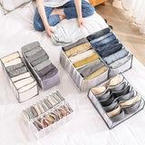 elvesmall Clothing Storage Organizer Box Cabinets Drawer Pants Organizer Underwear T-Shirt Panties Socks Storage Box Save Wardrobe Space