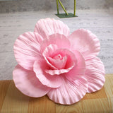 elvesmall 80CM Giant PE Foam Rose Simulation Flowers Branch Wedding Backdrop Decoration Peony Garden Wall Road Cited Stage Party Supply