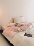 elvesmall lunch break, pure and luxurious 100 pieces of Pima cotton bed sheets, four piece set of all co