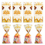 elvesmall  50pcs Ramadan Kareem Gift Bags Eid Mubarak Plastic Candy Cookie Bag   Islamic Muslim Party Decor Eid Al-fitr Ramadan gifts