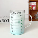 elvesmall  -  1000ml Glass Cups With Lid  And Straw Drinkware Cute Coffee Mugs Big Glasses For Drinks Water Tea  Korean Milk Juice Beer Cup