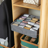 elvesmall Socks Underwear Organizer Storage Box Cabinet Drawer Organizer Socks Bra Underwear Organizer Wardrobe Clothes Storage Organizer