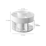 elvesmall Minimalist Desktop Rotating Pen Holder Storage Box Organizer Office Cute Desk Pen Holder Drawer-type Stationery Storage Rack