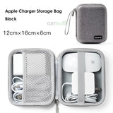 elvesmall Electronics Accessories Travel Organizer Hard Shell Digital Gadgets Storage Bag for Mac Adapter Mouse Data Cable Earphone HDD