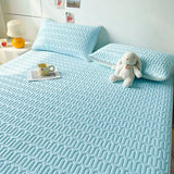 elvesmall   Latex mattress Summer mat Dust mat Air-conditioned mattress bedding set girl bedroom 120 150