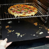elvesmall  40*33cm Non-stick BBQ Grill Mat Easily Cleaned Baking Mat BBQ Tools Cooking Grilling Sheet Heat Resistance Kitchen Tools