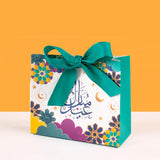 elvesmall 10pcs Ramadan Gift Box Eid Mubarak Candy Cookie Box Eid party Gift Packaging Bags Ramadan Decoration  Muslim Party Supplies