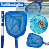 elvesmall Swimming Pool Skimmer Net Telescopic Swimming Pool Net Leaf Skimmer Durable Lightweight Multifunctional Fishing Tool Accessories