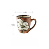 elvesmall  -  Korean Style Retro Hand-painted Creative Mug Personalized Simple Ceramic Coffee Cup Household Large Capacity Juice Drink Milk Cu