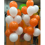 elvesmall 15pcs Halloween Balloon Orange Black Latex Confetti Balloons Halloween Party Decor Supplies Shop Bar Halloween Decoration Balls