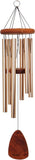 elvesmall Wind Chime Garden Room Decoration 30-inch Redwood Wind Chime in Bronze By Wind River for Patio Backyard Home Decorations Macrame