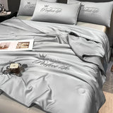 elvesmall  Summer Quilt Simple Luxury Modal comforter Thin Bed Cover Bedding double-sided Quilt single bed  high quality