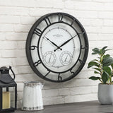 elvesmall Clock Wall Decor 18 X 2 X 18 in Analog Bronze Park Outdoor Wall Clock Traditional Large Living Room Decoration Free Shipping