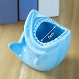 elvesmall Shark Shape Flower pot Planter Plants Potted Home Decor Ceramic Vase Desktop Ornaments Gardening Supplies Succulent Plant Pot