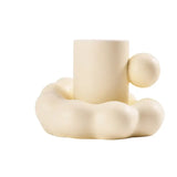 elvesmall  -  Home Ceramic Mug Creative Shape Breakfast Coffee Cup Couple Milk Cup 280ml Coffee Mug Living Room Decoration Dining Tableware