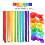 elvesmall 7Ft-23Ft Matte Red Yellow Green Rainbow Color Balloons Garland Arch Kit Kid Birthday Party Baby Shower Decoration Purple Ballon